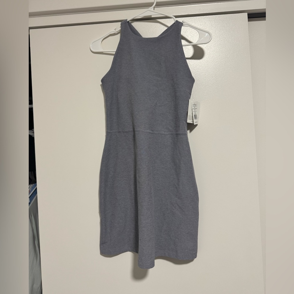Beyond Yoga Spacedye Refocus Dress in gray size XS